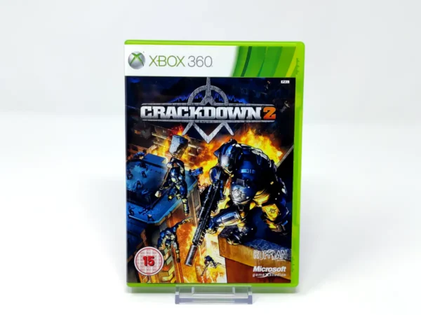Portada de Crackdown 2 (UK) para XBOX 360, edición PAL UK, de segunda mano