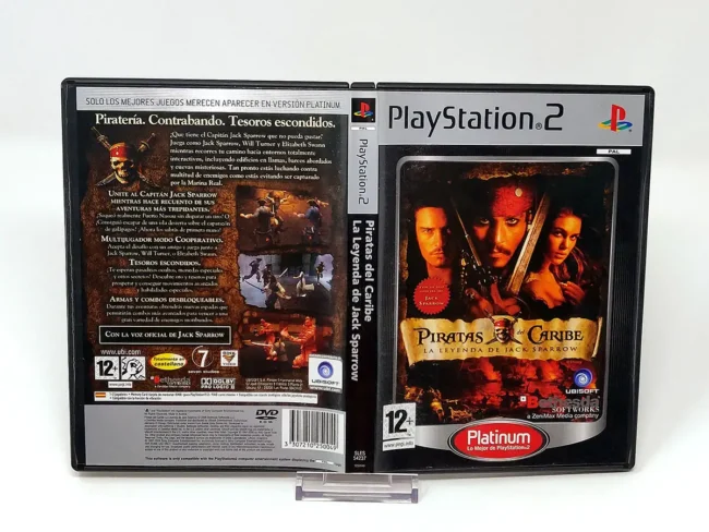 Piratas del Caribe - La Leyenda de Jack Sparrow (ESP) (Platinum) (Carátula)