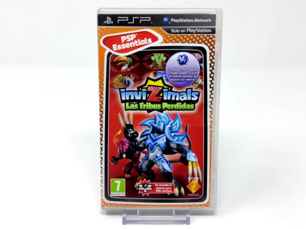 Portada de Invizimals: Las Tribus Perdidas (ESP) (Essentials) (Rebajado) para PSP, edición PAL España, de segunda mano