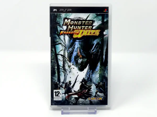 Portada de Monster Hunter Freedom Unite (ESP) para PSP, edición PAL España, de segunda mano