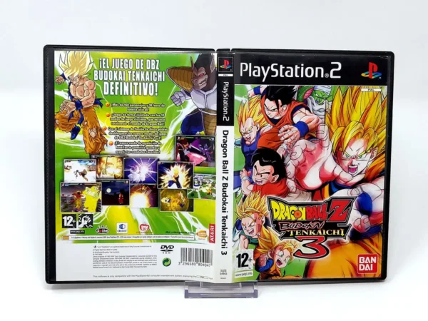 Dragon Ball Z: Budokai Tenkaichi 3 (ESP) (Carátula) para PlayStation 2, edición PAL España, de segunda mano