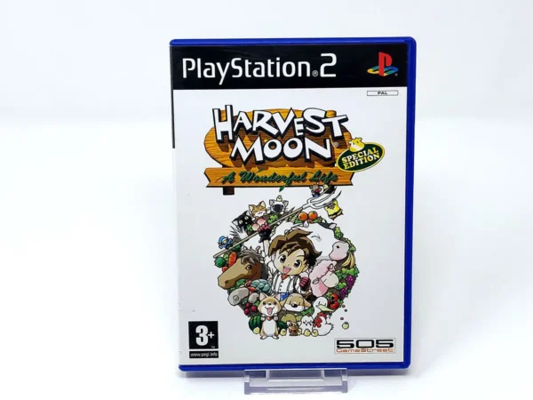 Portada de Harvest Moon: A Wonderful Life (Special Edition) (ESP) para PlayStation 2, edición PAL España, de segunda mano