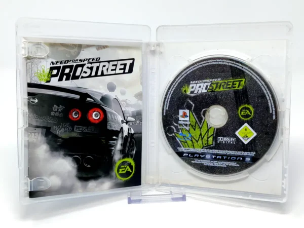 Interior del juego Need for Speed: ProStreet (ESP) para PlayStation 3 con disco y manual