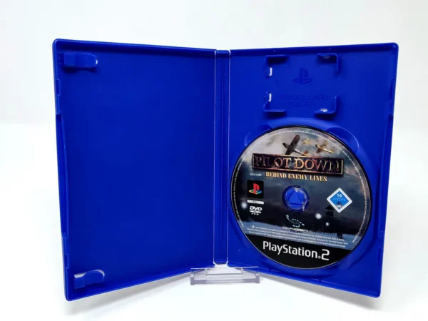 Interior del juego Pilot Down: Behind Enemy Lines (ESP) (Rebajado) para PlayStation 2 con disco y manual