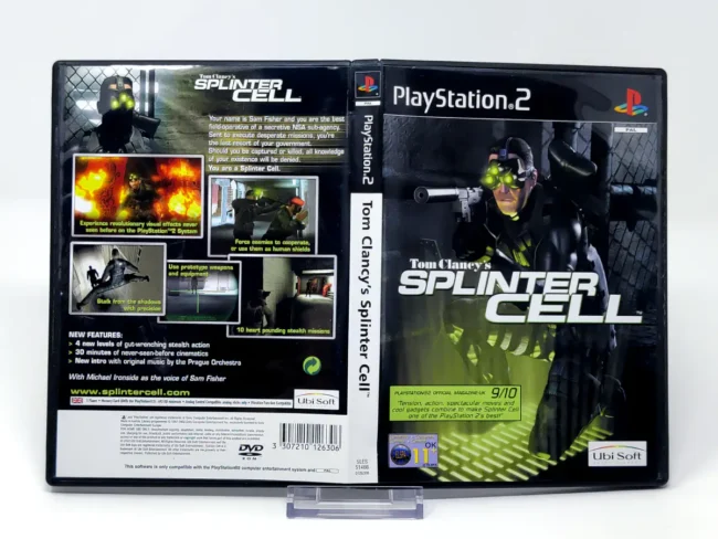 Tom Clancy's Splinter Cell (UK) (Carátula)