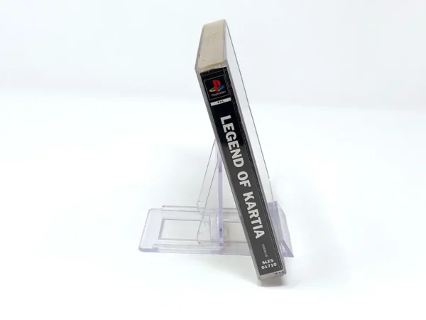 Lateral de la caja de Legend of Kartia (ESP) para PlayStation 1