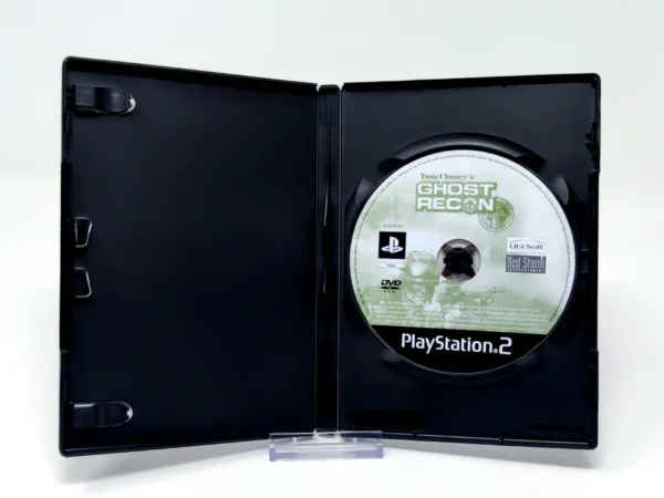 Interior del juego Tom Clancy's Ghost Recon (ESP) (Rebajado) para PlayStation 2 con disco y manual