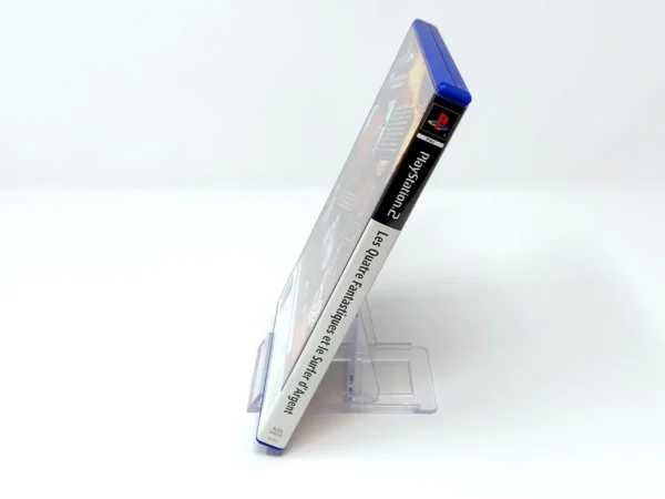 Lateral de la caja de Les Quatre Fantastiques Et Le Surfer D'Argent (FRA) (Rebajado) para PlayStation 2