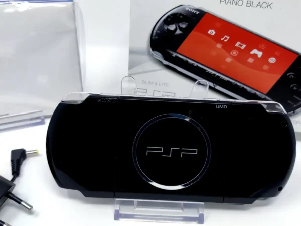 PSP Slim & Lite 3000 Negra (Consola) (Completa) para PSP, edición PAL, de segunda mano