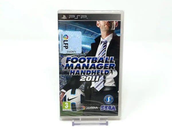 Portada de Football Manager Handheld 2011 (ESP) (Precintado) para PSP, edición PAL España, nuevo