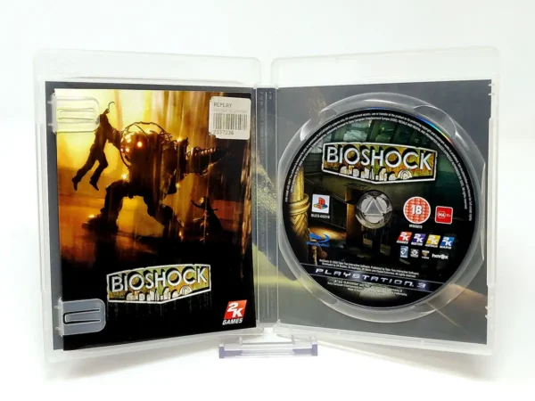 Interior del juego BioShock (ESP) (Rebajado) para PlayStation 3 con disco y manual