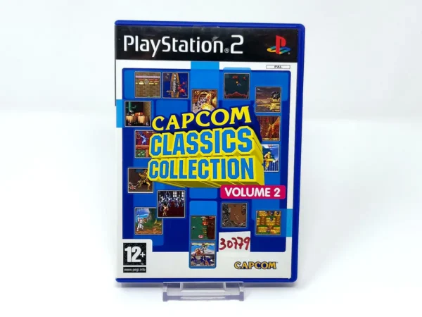 Portada de Capcom Classics Collection Vol. 2 (ESP) para PlayStation 2, de segunda mano