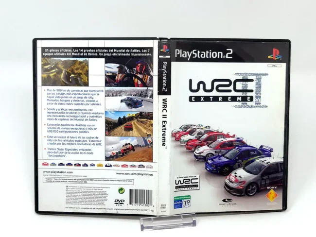 WRC II Extreme (ESP) (v1) (Carátula)
