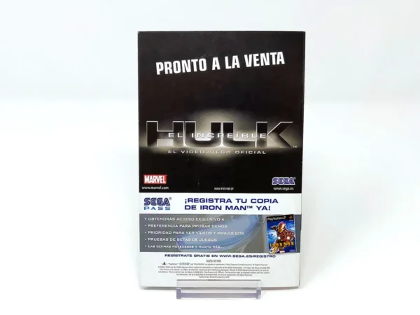Iron Man (ESP) (Manual) para PlayStation 2, edición PAL España, de segunda mano