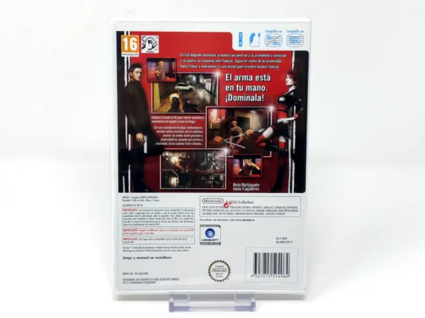 Parte trasera de Red Steel (ESP) (Selects) (Precintado) para Nintendo Wii, edición PAL España