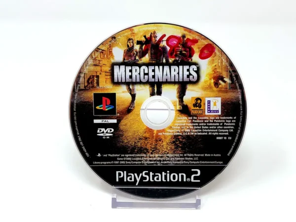 Mercenaries (ESP) (Disco) para PlayStation 2, edición PAL España, de segunda mano