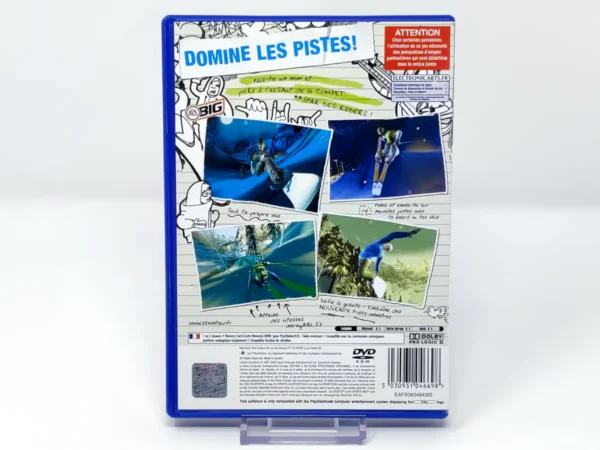 Parte trasera de SSX on Tour (FRA) para PlayStation 2, edición PAL Francia