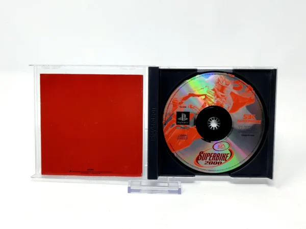 Interior del juego Superbike 2000 (ESP) (Classics) (Rebajado) para PlayStation 1 con disco y manual