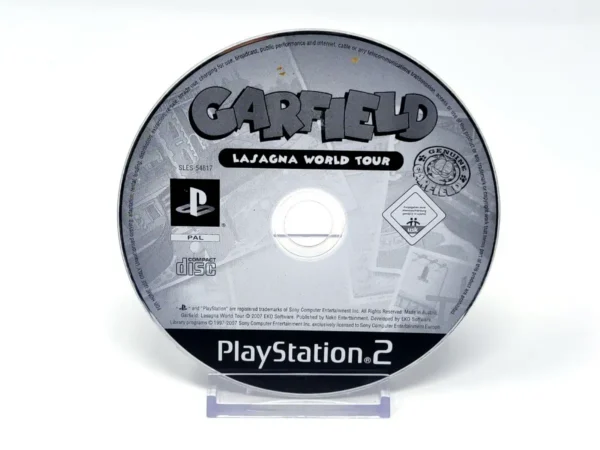 Garfield: Lasagna World Tour (ESP) (Disco) para PlayStation 2, edición PAL España, de segunda mano