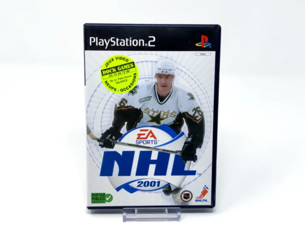 Portada de NHL 2001 (FRA) (Rebajado) para PlayStation 2, edición PAL Francia, de segunda mano