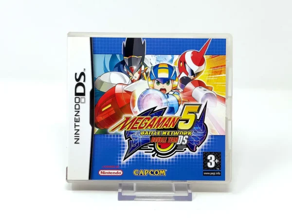 Portada de Mega Man Battle Network 5: Double Team DS (ESP) para Nintendo DS, edición PAL España, de segunda mano