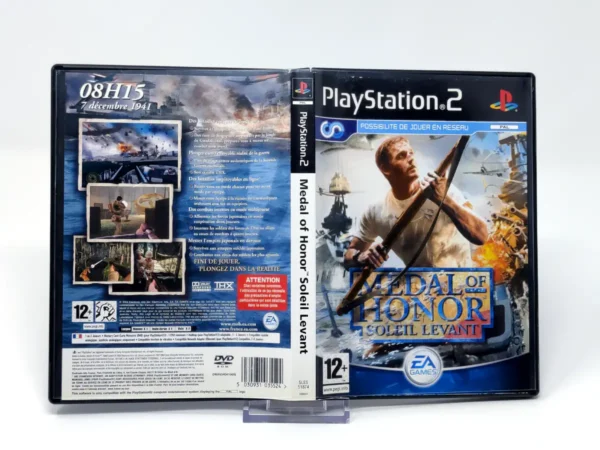 Medal of Honor: Soleil Levant (FRA) (Carátula) para PlayStation 2, edición PAL Francia, de segunda mano