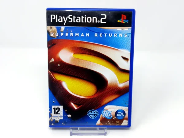Portada de Superman Returns (UK) para PlayStation 2, edición PAL UK, de segunda mano