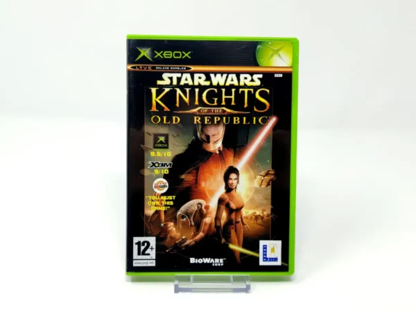 Portada de Star Wars: Knights of the Old Republic (UK) para XBOX, edición PAL UK, de segunda mano