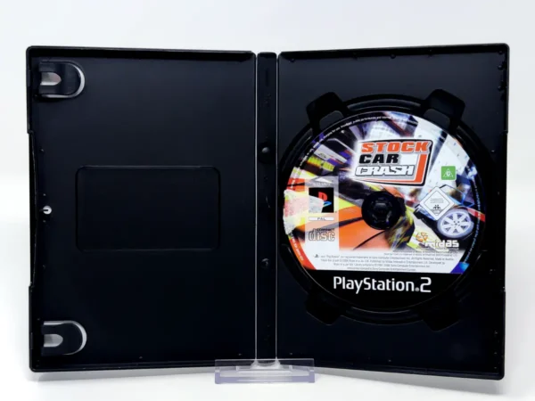 Interior del juego Stock Car Crash (ESP) (Rebajado) para PlayStation 2 con disco y manual