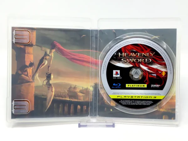 Interior del juego Heavenly Sword (ESP) (Platinum) (Rebajado) para PlayStation 3 con disco y manual
