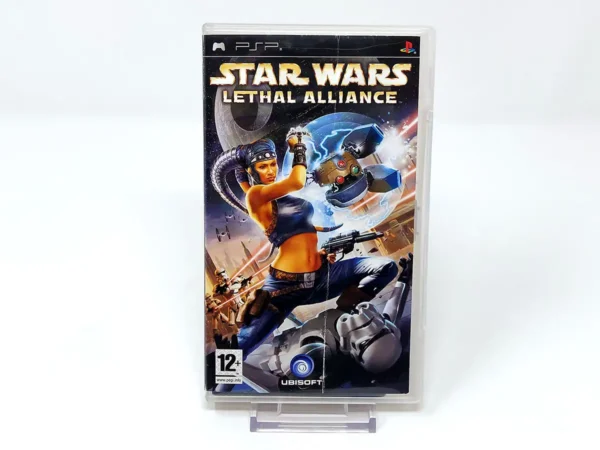 Portada de Star Wars: Lethal Alliance (ESP) (Rabajado) para PSP, edición PAL España, de segunda mano
