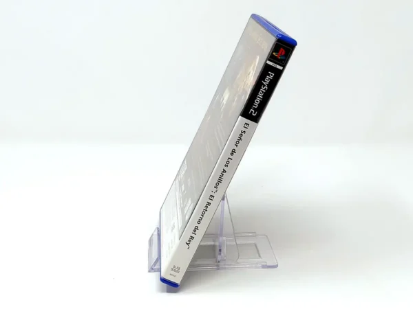 Lateral de la caja de El Señor de los Anillos: El Retorno del Rey (ESP) (v2) para PlayStation 2