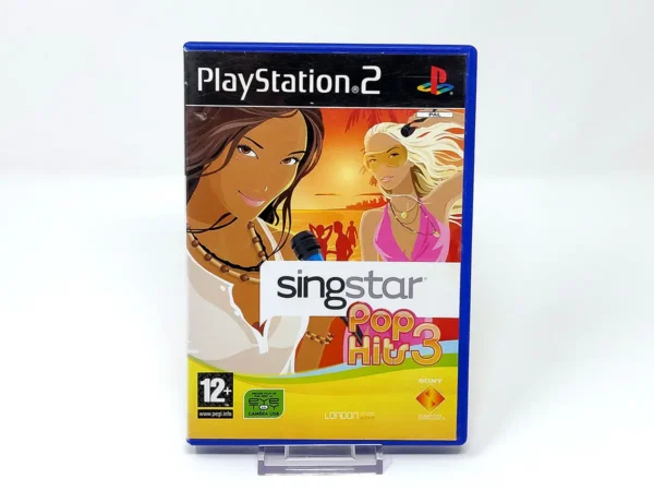 Portada de SingsStar Pop Hits 3 (FRA) para PlayStation 2, edición PAL Francia, de segunda mano