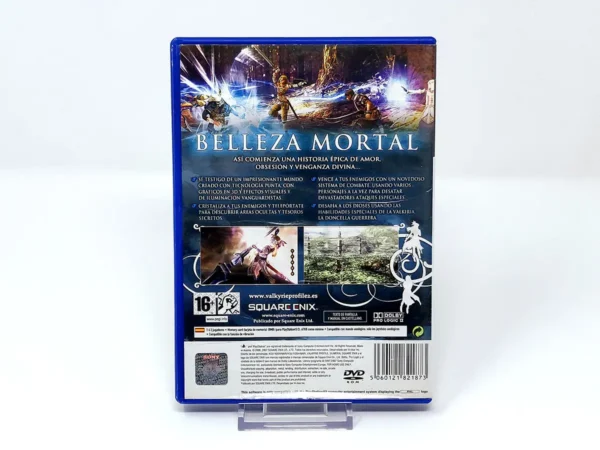 Parte trasera de Valkyrie Profile 2: Silmeria (ESP) (Rebajado) para PlayStation 2, edición PAL España