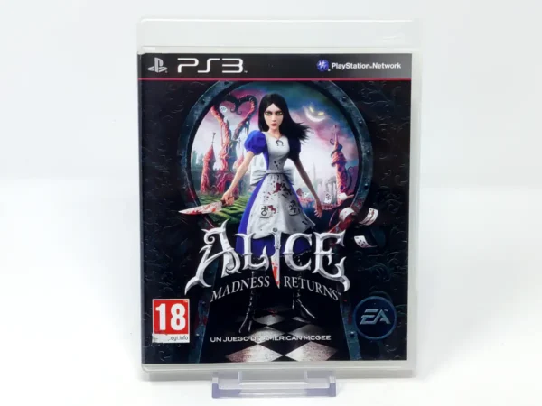 Portada de Alice: Madness Returns (ESP) (Rebajado) para PlayStation 3, edición PAL España, de segunda mano