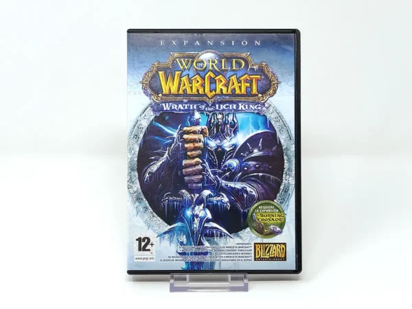 Portada de World of WarCraft: Wrath of the Lich King (ESP) para PC, de segunda mano