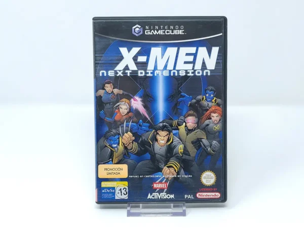 Portada de X-Men: Next Dimension (ESP) para Nintendo GameCube, edición PAL España, de segunda mano
