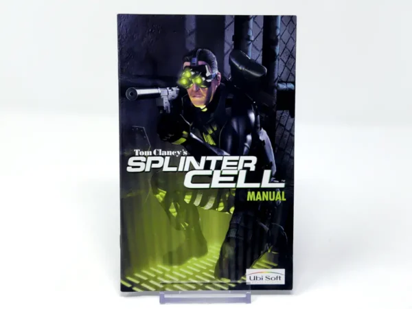 Tom Clancy's Splinter Cell (UK) (Manual) para PlayStation 2, edición PAL UK, de segunda mano