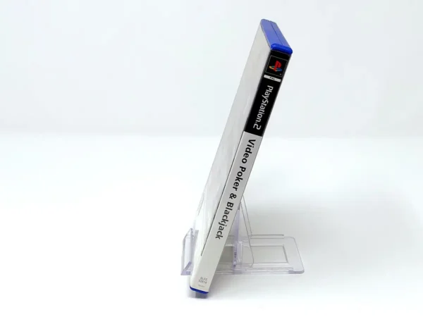 Lateral de la caja de Video Poker & Blackjack (ESP) para PlayStation 2
