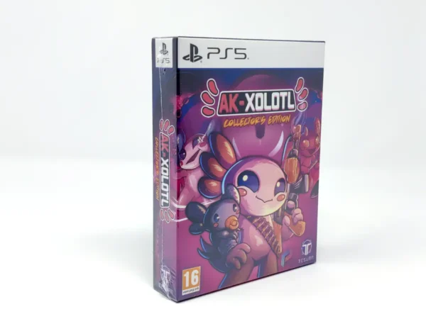 Lateral de la caja de AK-xolotl (Collector's Edition) (ESP) (Precintado) para PlayStation 5