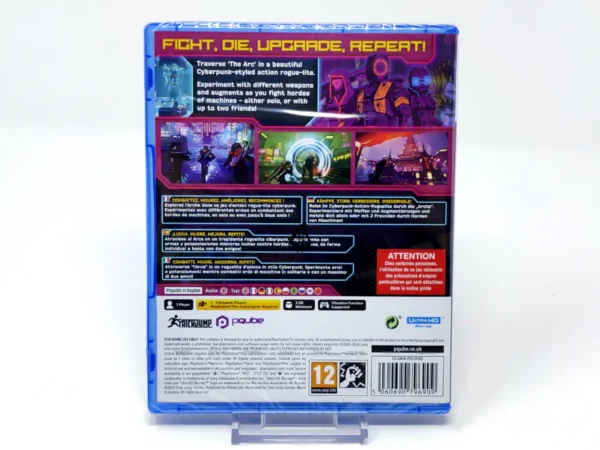 Parte trasera de ArcRunner (ESP) (Precintado) para PlayStation 5, edición PAL España