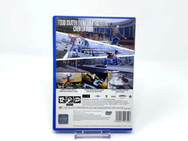 Parte trasera de Tony Hawk's Proving Ground (ESP) (Rebajado) para PlayStation 2, edición PAL España
