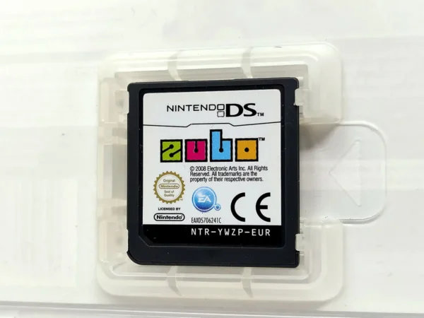 Lateral de la caja de Zubo (ITA) para Nintendo DS