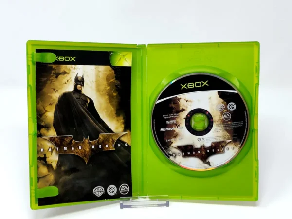 Interior del juego Batman Begins (ESP) (Rebajado) para XBOX con disco y manual