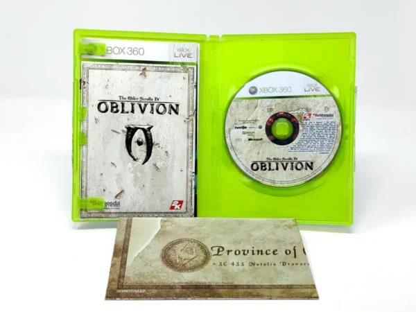 Interior del juego BioShock & The Elder Scrolls IV: Oblivion (ESP) (Rebajado) para XBOX 360 con disco y manual