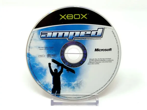 Amped: Freestyle Snowboarding (ESP) (Disco) para XBOX, edición PAL España, de segunda mano