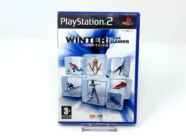 Portada de RTL Winter Games 2007 (FRA) para PlayStation 2, edición PAL Francia, de segunda mano