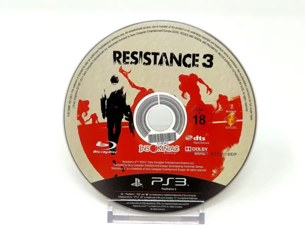 Resistance 3 (ESP) (Disco) para PlayStation 3, edición PAL España, de segunda mano