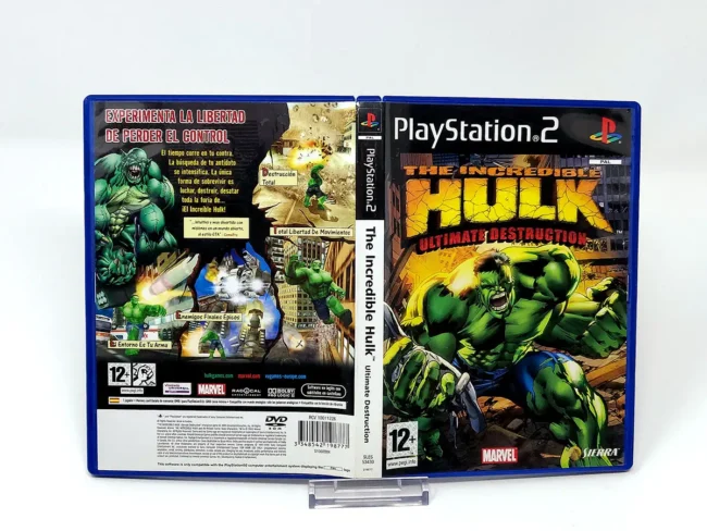 The Incredible Hulk: Ultimate Destruction (ESP) (Carátula)