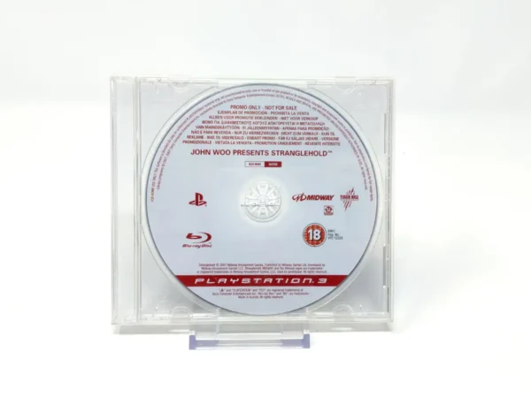 Portada de John Woo Presents Stranglehold (ESP) (Promo) para PlayStation 3, edición PAL España, de segunda mano
